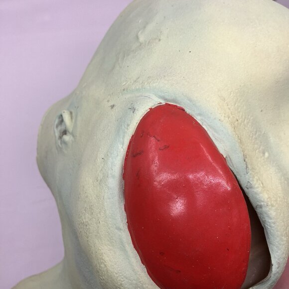 Vintage Alien Mask 1997 The Paper Magic Group Halloween Green Costume Rubber - Picture 8 of 9